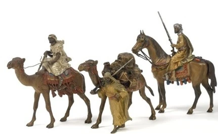 ف. إكس. بيرجمان - بدوي مع جمل