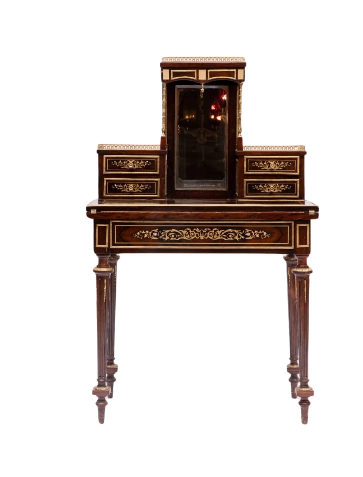 طاولة تزيين فرنسية على طراز بول من عهد نابليون الثالث أواخر القرن التاسع عشر