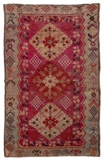 سجادة صوف على صوف، قونيا، تركيا