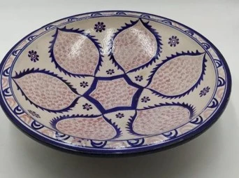 صحن سيراميك مغربي