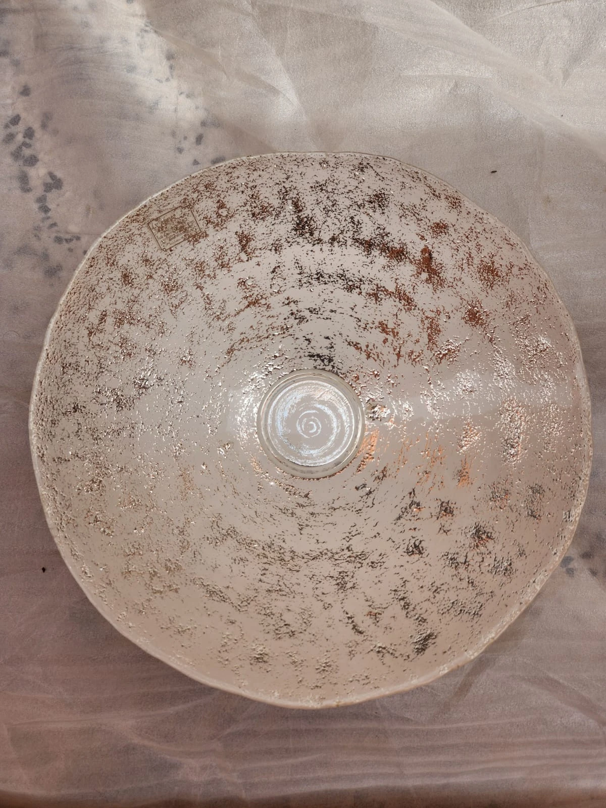 وعاء زجاجي عصري