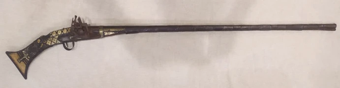 بندقية مكحلة مغربية  أواخر القرن  19