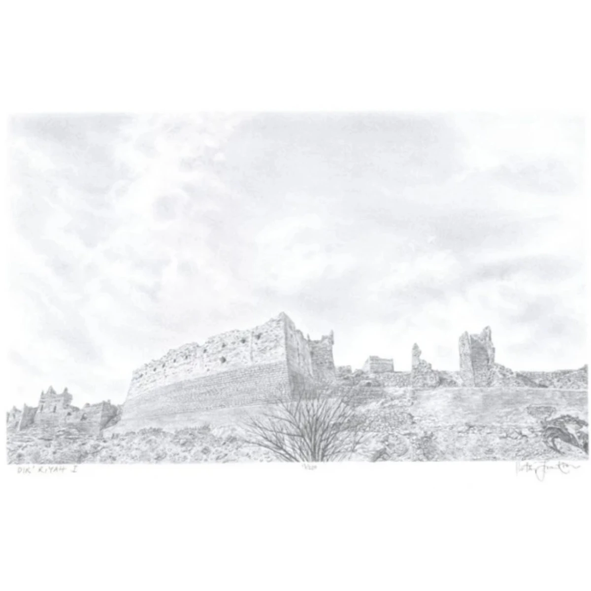 Lot 3 Limited Edition Numbered Lithographs - Diriyah