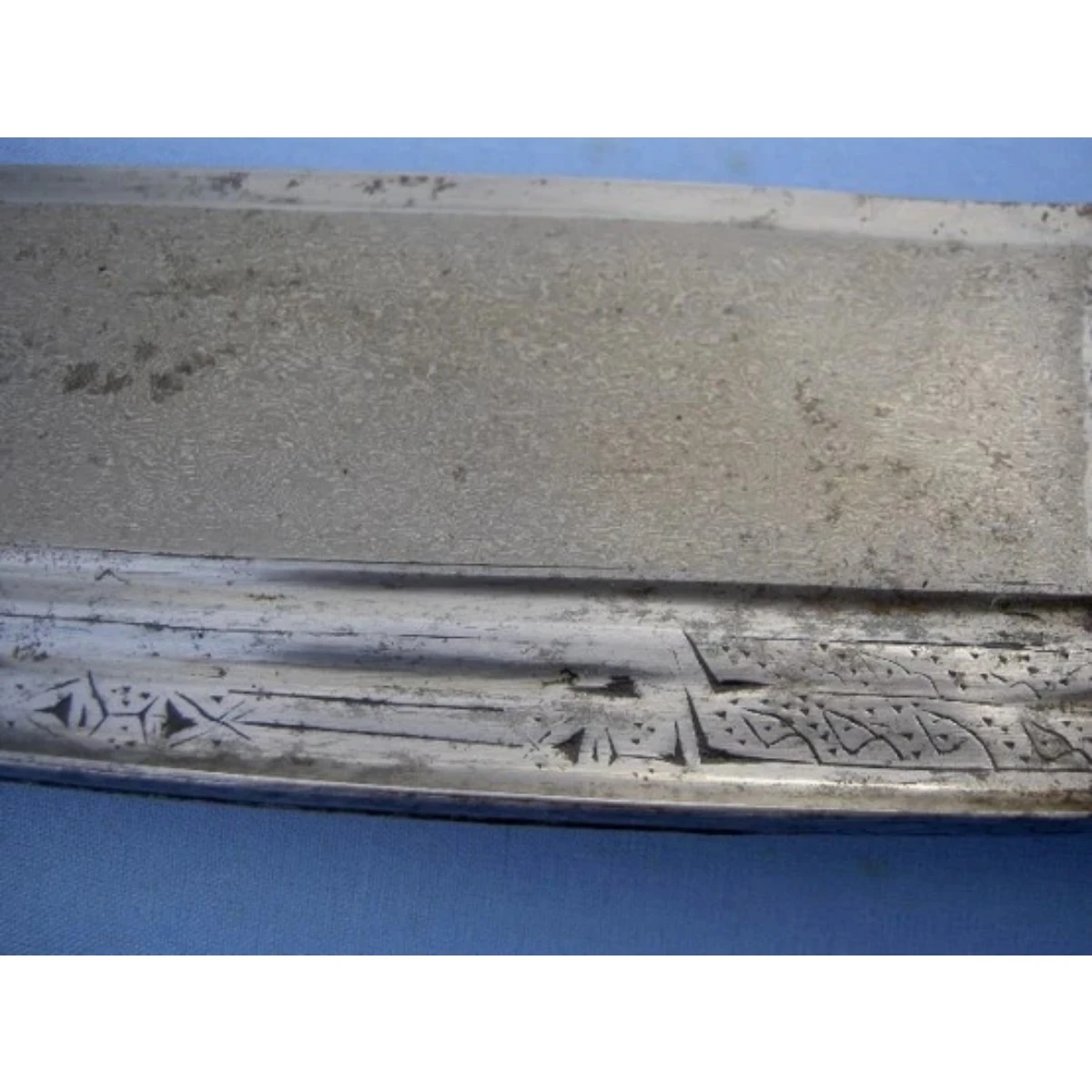 A Good Silver Mounted Afghan Khyber knife