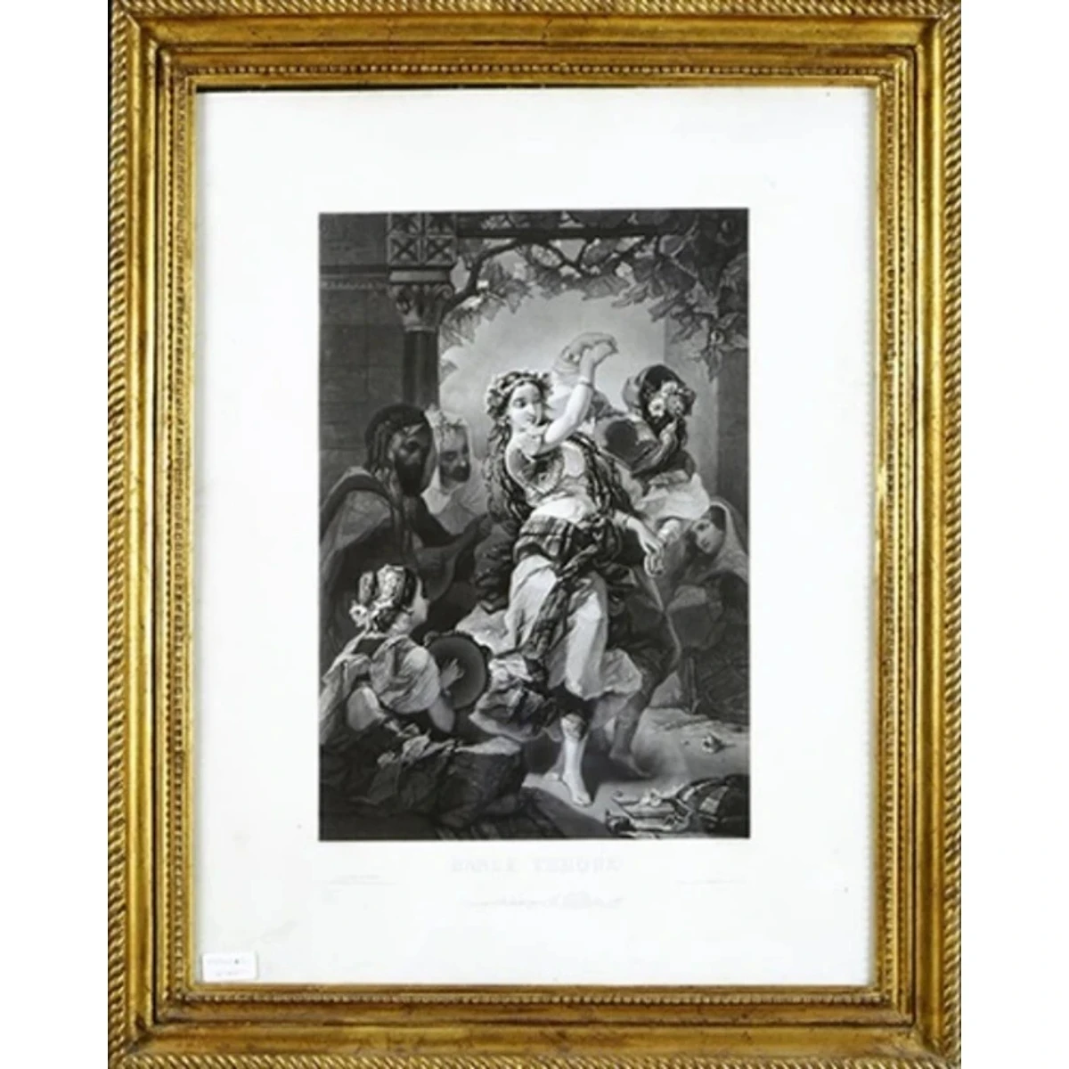 Lithograph, after Devedeux 1857 (Turkish Dance)