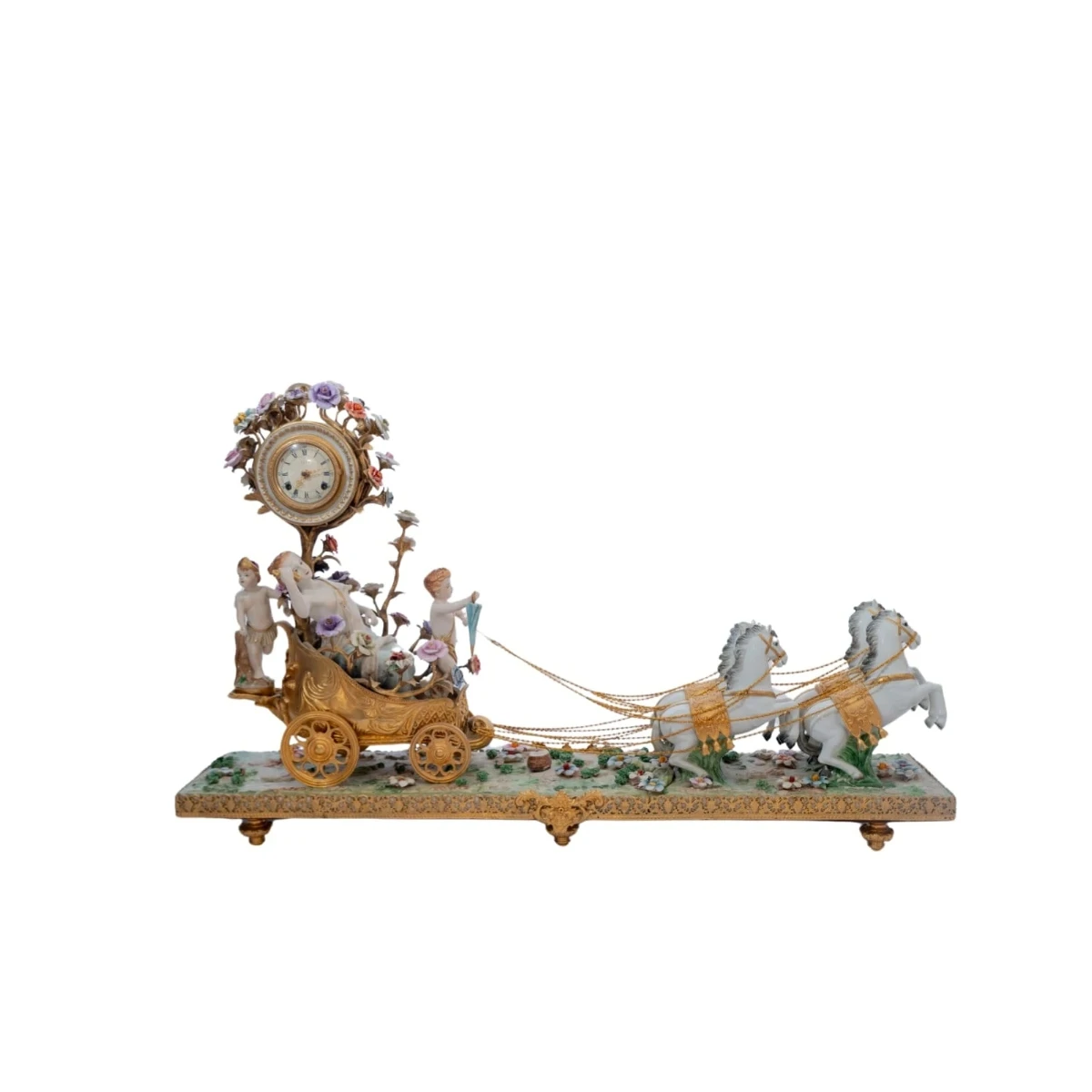 Monumental Porcelain Carriage