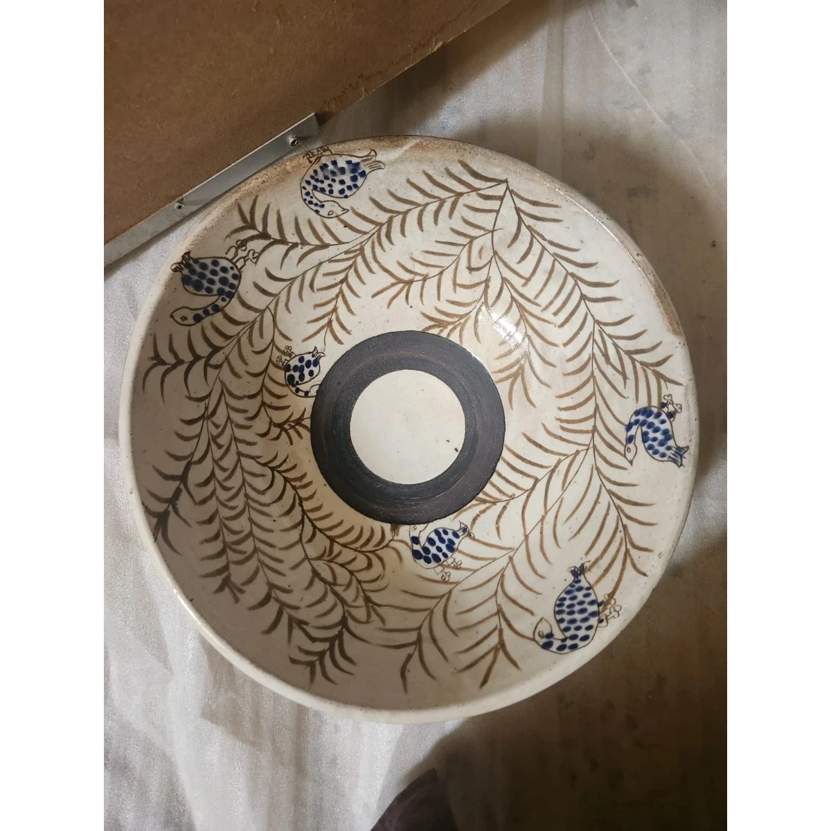 White ceramic plate