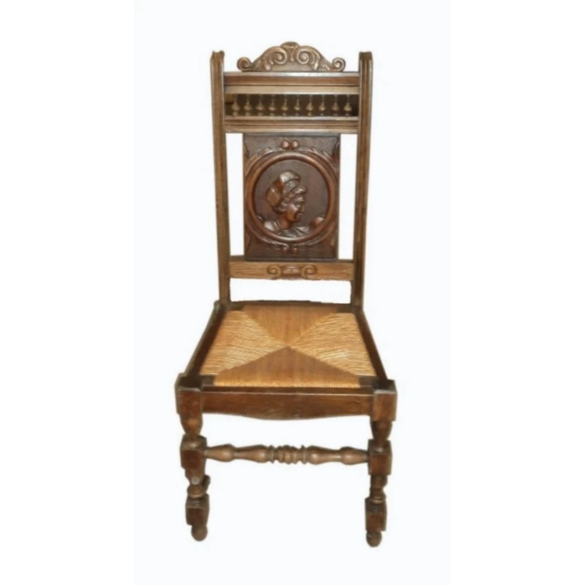Set of 8 Country Dining Chairs