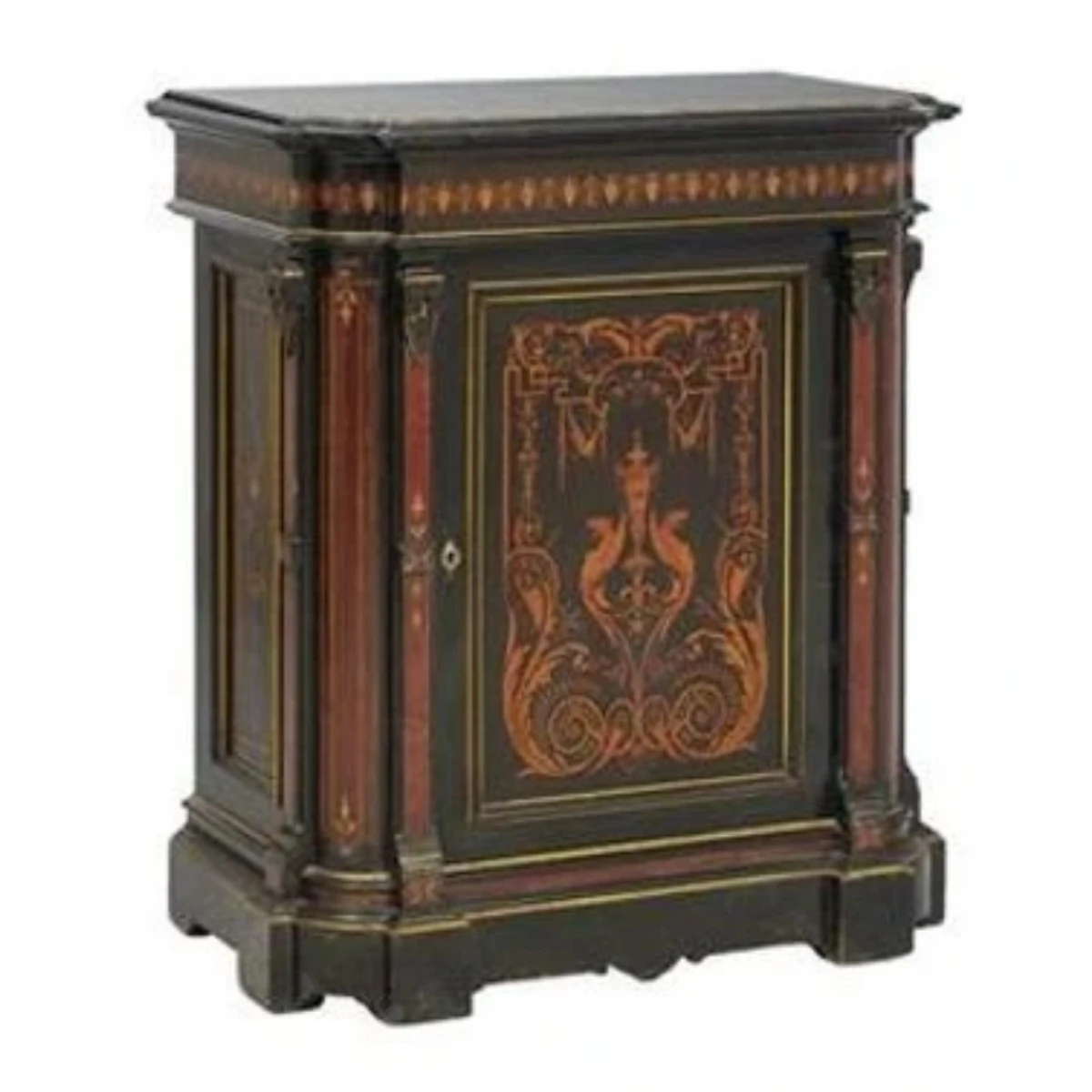 Half height narrow cabinet