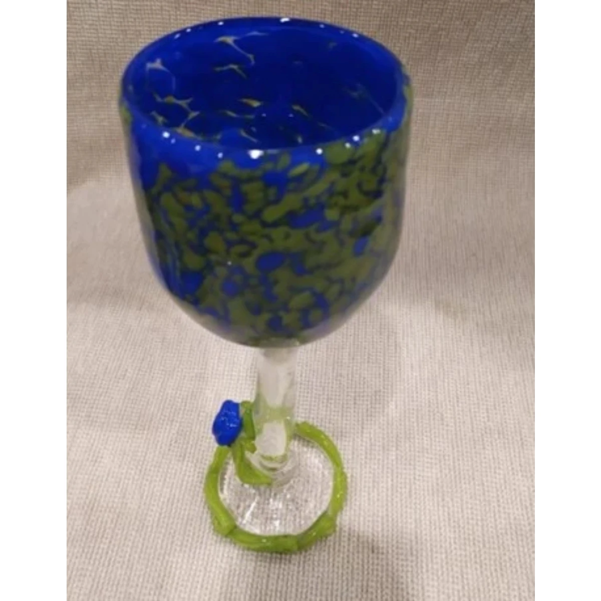 A Contemporary Decorative Glass Cup