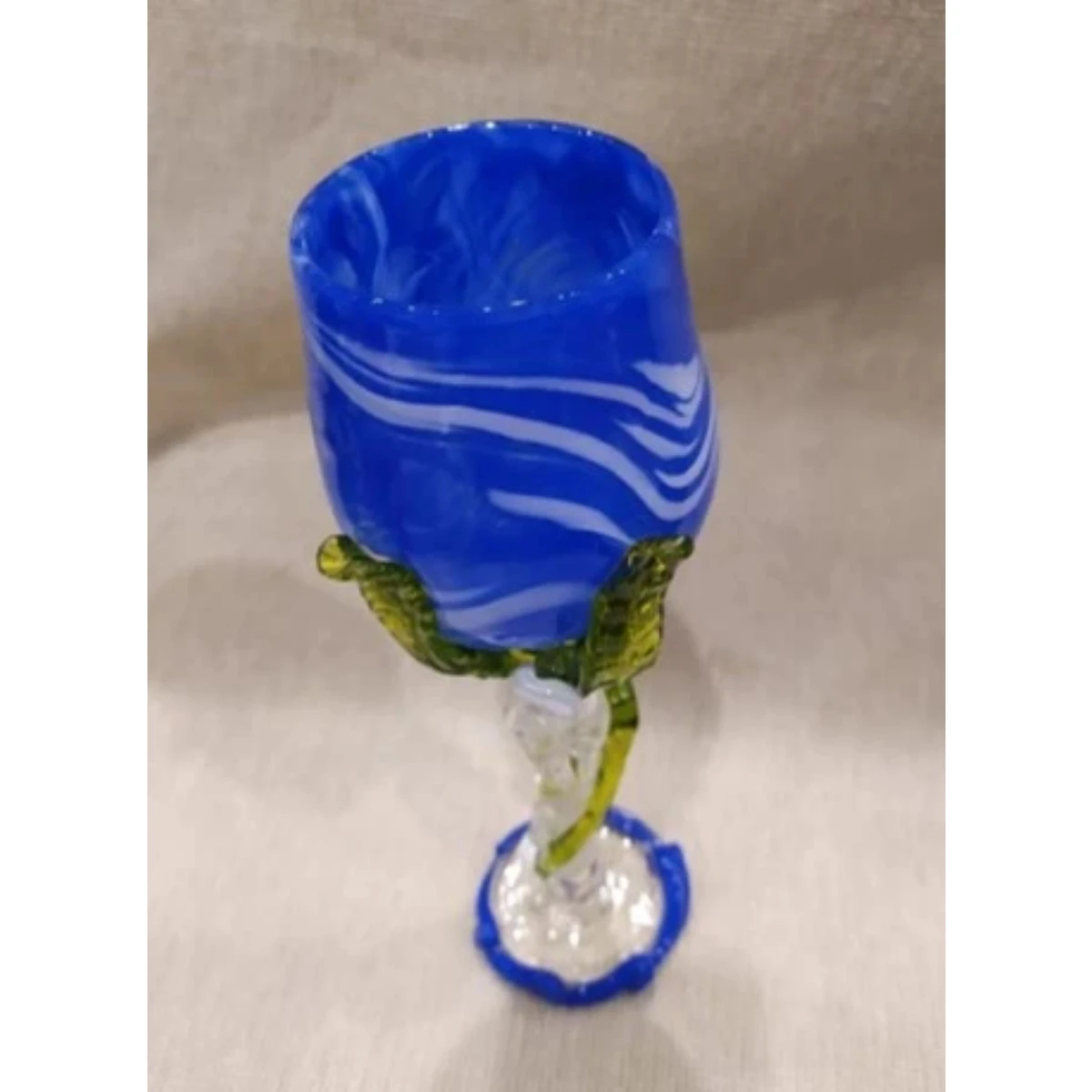 A Contemporary Decorative Glass Cup