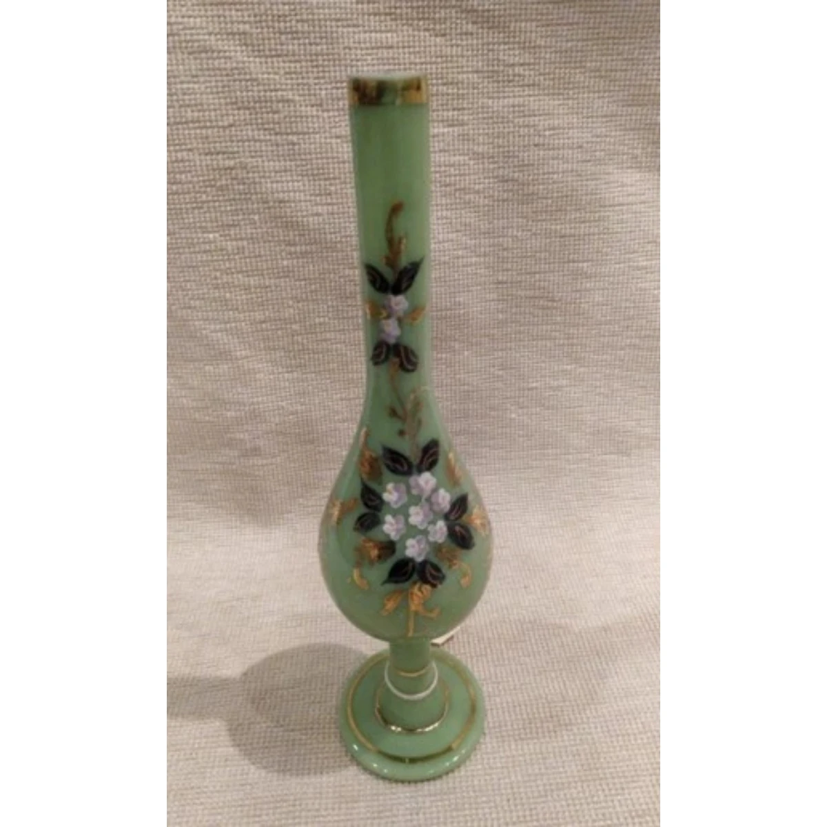 Green Opaline Rose Water Sprayer